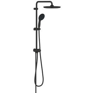 GROHE Vitalio Start QuickFix 250 Flex Regendoucheset - 25cm - hoofddouche - 2 straalsoorten - ronde handdouche - 2 straalsoorten - met omstelkraan - mat zwart 266802431