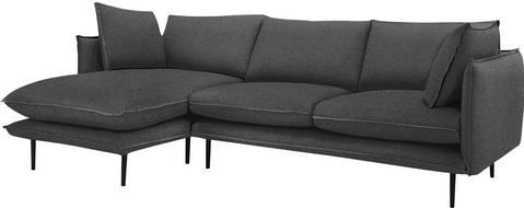 INOSIGN Ecksofa "Somba L-Form", mit dickem Keder, Ottomane wahlweise links oder rechts