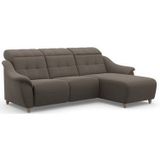 Home affaire Ecksofa "Boston L-Form", (2 St.), Kopfteilverstellung an jeder Sitzfläche, wahlweise Relaxfunktion