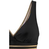 LASCANA Badeanzug Elodie mit trendigem Materialeinsatz