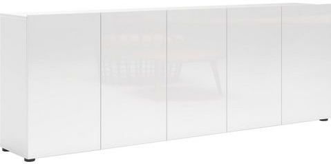 INOSIGN Sideboard Mister, Kommode, komplett Hochglanz lackiert, Breite (B/H): 225/80 cm