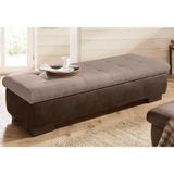 Home affaire Hocker "Bergen", mit Staufach, 161 cm breit