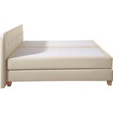 Home affaire Boxspringbett »Fargo«, in Überlänge 220 cm, mit Topper, 3 Ausführungen, 4, Breiten