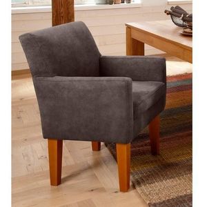 Home affaire Fauteuil Fehmarn comfortabele zithoogte van 54 cm, in 3 verschillende stofkwaliteiten