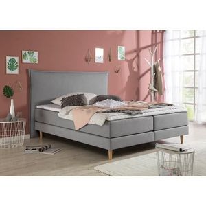 andas Boxspringbett »Kiruna«, in 4 Breiten, 3 Matratzenarten, bis zu 3 Härtegrade, incl. Topper