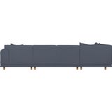 andas Wohnlandschaft »Maroon U-Form«, in skandinavischem Design, mit losen Kissen