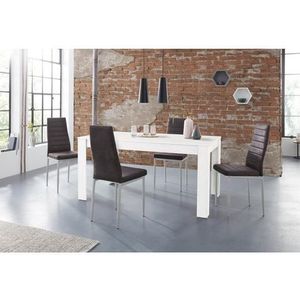 INOSIGN Eethoek Lynn160/Kate Tafel met 4 stoelen (set, 5-delig)