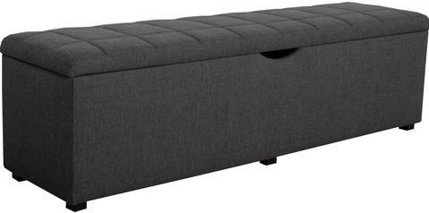 Places of Style Hockerbank "Checked", mit Stauraum, Breite 120 cm und 160 cm, als Bettbank geeignet