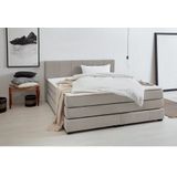 OTTO products Boxspringbett "Peetu", Taschenfederkern-Matratze, in 4 Breiten und 4 Farben, incl. Topper