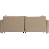 INOSIGN Ecksofa »Marva 3tlg. L-Form«, beide Armlehnelemente ausziehbar für Bettfunktion, mit Bettkasten
