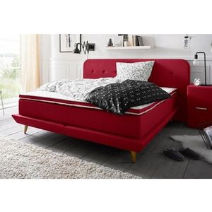 andas Boxspringbett »Premium«, Steppung mit Knopfheftung, inkl. Topper