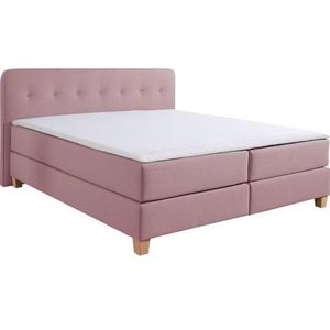 Home affaire Boxspringbett »Fargo«, in Überlänge 220 cm, mit Topper, 3 Ausführungen, 4, Breiten