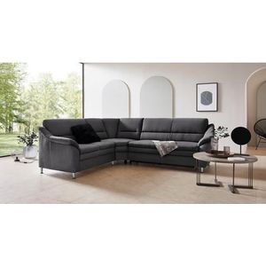 Places of Style Ecksofa »Cardoso L-Form«, mit Trapezecke für mehr Sitzkomfort, wahlweise auch mit Bettfunktion