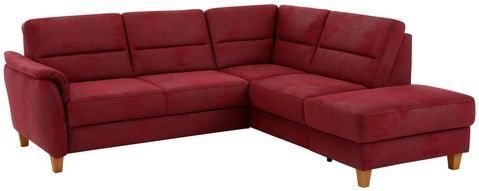 Home affaire Ecksofa "Palmera L-Form", Federkern, wahlweise mit Bettfunktion und mit/ohne Stauraum