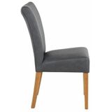 Home affaire Esszimmerstuhl »Queen Polsterstuhl BESTSELLER«, (Set), 4 St., Kunstleder, verschiedene Bezüge, Gestell Massivholz