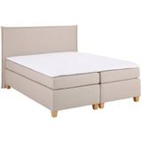 Home affaire Boxspringbett "Houssay", inkl. Topper, 5 Breiten, 2 Härtegraden auch in Überlänge 220 cm