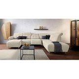 Places of Style Wohnlandschaft »Manhattan U-Form«, 2 Sitze mit elektrischer Relaxfunktion, verstellbare Armlehnen