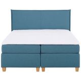Home affaire Boxspringbett "Houssay", inkl. Topper, 5 Breiten, 2 Härtegraden auch in Überlänge 220 cm