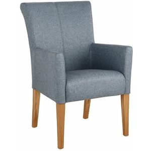 Home affaire Armlehnstuhl »King BESTSELLER!«, Feinstruktur, Esszimmerstuhl mit bequemer Polsterung, Esszimmersessel mit Armlehnen