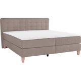 Home affaire Boxspringbett »Ascola«, incl. Topper, 5, Breiten, 3 Ausführungen, 2 Härtegrade