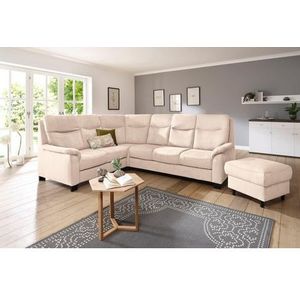 Home affaire Ecksofa »Boccaccio L-Form«, mit Federkern, incl. Kopfteilverstellung, wahlweise Bettfunktion