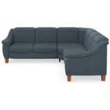 Home affaire Ecksofa "Caldera L-Form", Federkern, wahlweise mit Kopfteilverstellung, Bettfunktion, Bettkasten