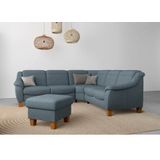 Home affaire Ecksofa "Caldera L-Form", Federkern, wahlweise mit Kopfteilverstellung, Bettfunktion, Bettkasten