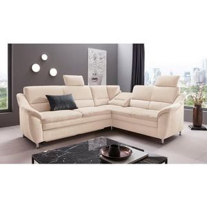 Places of Style Ecksofa »Cardoso L-Form«, Federkern, wahlweise mit Bett, Schubkasten, teilweise Relaxfunktion