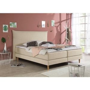 andas Boxspringbett »Kiruna«, in 4 Breiten, 3 Matratzenarten, bis zu 3 Härtegrade, incl. Topper