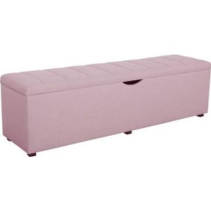 Places of Style Hockerbank Checked met bergruimte, breedte 120 cm en 160 cm, als bedbank te gebruiken