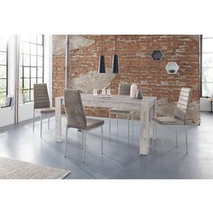 INOSIGN Eethoek Lynn160/Kate Tafel met 4 stoelen (set, 5-delig)