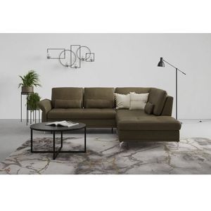 INOSIGN Ecksofa »Palm Beach L-Form«, Federkern, mit Sitztiefenverstellung, wahlweise mit Bettfunktion