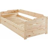 Home affaire Daybett »""REETE "" BESTSELLER! Funktionsbett, Kinderbett, inklusive Schubkasten«, (2 Schlafplätze), FSC® zertifiziertes Massivholz (Kiefer), klassischer Landhausstil