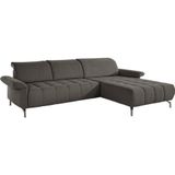 INOSIGN Ecksofa »Fresh L-Form«, Federkern, wahlweise Kopfteilverstellung und motorischer Vorziehsitz