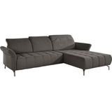 INOSIGN Ecksofa »Fresh L-Form«, Federkern, wahlweise Kopfteilverstellung und motorischer Vorziehsitz