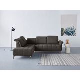 INOSIGN Ecksofa »Fresh L-Form«, Federkern, wahlweise Kopfteilverstellung und motorischer Vorziehsitz
