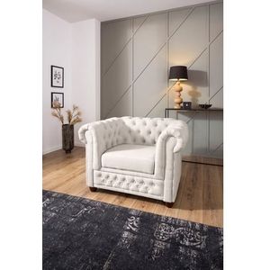 Home affaire Chesterfield-fauteuil New Castle fauteuil hoogwaardige capitonnage, bxdxh: 104x86x72 cm
