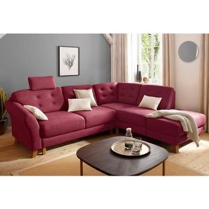 Home affaire Ecksofa »Trondheim L-Form«, mit Federkern