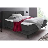 Places of Style Boxspringbett "Skien", incl. Kaltschaumtopper, 2 Härtegrade, 3 Ausführungen