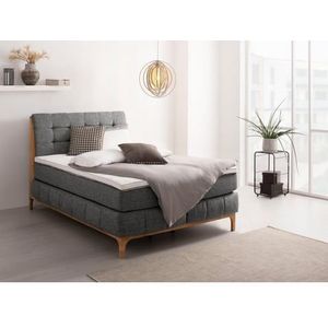 OTTO products Boxspringbett »Jelle«, (5 St.), zertifizierte, recycelte Bezugsstoffe, verschiedene Ausführungen