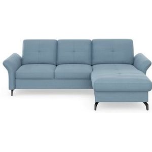 Places of Style Ecksofa »Calando L-Form«, wahlweise mit Bettfunktion, Bettkasten und Armteilfunktion