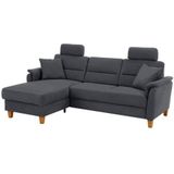Home affaire Ecksofa »Palmera L-Form«, Federkern, wahlweise mit Bettfunktion und mit/ohne Bettkasten