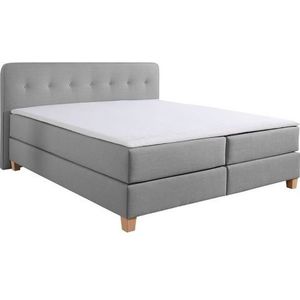 Home affaire Boxspringbett »Fargo«, in Überlänge 220 cm, mit Topper, 3 Ausführungen, 4, Breiten