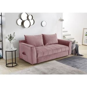 Jockenhöfer Gruppe Slaapbank Rick, logeerbed, slaap-liege, ligoppervlak 200/86cm Ruimtebesparende bank met slaapfunctie, binnenveringsinterieur
