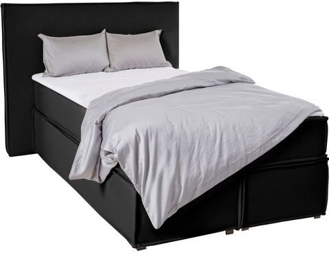 LeGer Home by Lena Gercke Boxspringbett "Yuma", incl. Topper, in 4 Breiten, 3 Matratzenarten und je 2 Härtegraden