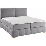 Guido Maria Kretschmer Home&Living Boxspringbett »Wehma«, inkl. Topper in 3 verschiedenen Matratzen, auch in Samtstoff