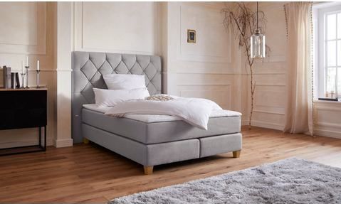 Guido Maria Kretschmer Home&Living Boxspringbett "Harmones hoch", in 3 Breiten, Härtegrad auch im Mix mit je 1 Matratze in H2 und H3