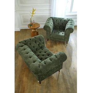 Guido Maria Kretschmer Home&Living Chesterfield-fauteuil Tinnum