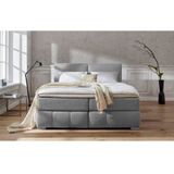 Guido Maria Kretschmer Home&Living Boxspringbett "Wehma", inkl. Topper in 3 verschiedenen Matratzen, auch in Samtstoff