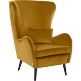 Guido Maria Kretschmer Home&Living Sessel "Sallito", in verschiedenen Bezugsqualitäten und Farben, Sessel ohne Hocker (separat erhältlich)